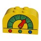Brick Curved 2 x 4 x 2 Double with Gas Gauge Print