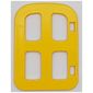 Duplo Door / Window Narrow, 1 x 3 x 2 1/2 with Four Panes