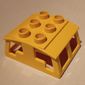 Duplo Train Locomotive Cabin Roof 2 x 3 Studs on Top