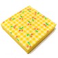 Scala, Pillow / Cushion 7 x 7 with Checks and Cherries Print