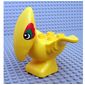 Duplo Dinosaur Pteranodon Adult with Green and Red Around Eyes Print