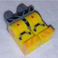 Hips and Yellow Legs with Orange Warning Stripes, Hinges print