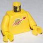 Torso Classic Space Logo Print, Yellow Arms and Hands