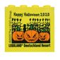 Brick 2 x 4 x 3 with 'LEGOLAND Deutschland Resort Happy Halloween 2020' Print