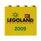 Brick 2 x 4 x 3 with 'LEGOLAND FERIENDORF 2009' Print