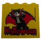 Brick 2 x 4 x 3 with 'Halloween', Dracula Print