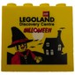 Brick 2 x 4 x 3 with 'LEGOLAND Discovery Centre HALLOWEEN', Witch Print