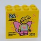 Brick 2 x 4 x 3 with '24 Jahre LEGOLAND Deutschland Resort 2026' Print