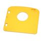 Duplo Door / Window with Porthole with Giraffe, Elephant, Savanna print