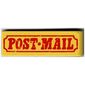 Duplo Door 1 x 4 x 1 with Red 'POST-MAIL' Print
