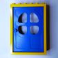 Fabuland, Door Frame with Door (Blue Door)