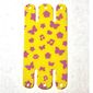 Hammock, with Dark Pink Flowers, Butterflies, Hearts, and Music Notes Pattern