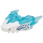 Creature Body Part, Dragon Head Upper Jaw with Spikes with Trans-Light Blue Pattern, Dark Blue/Sand Blue Eye, Scales print