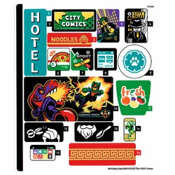 Sticker Sheet 1 for Set 60380-1