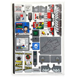 Sticker Sheet 1 for Set 76269-1