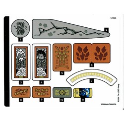Sticker Sheet for Set 71814-1