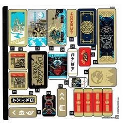 Sticker Sheet 2 for Set 71861-1