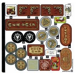 Sticker Sheet 3 for Set 71861-1
