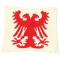 Sail Trapezoid 24 x 20 with Red 2-Headed Eagle print