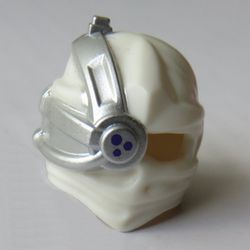 Wrap with Cyborg Eyepiece and Triple Blue Sensor Print
