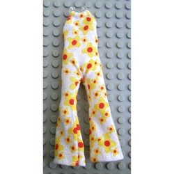 Scala, Jumpsuit, Child, Bellbottom with Yellow Flowers Print