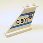 Tail 4 x 1 x 3 with 'C 501' & Life Preserver Ring on Left Side Print
