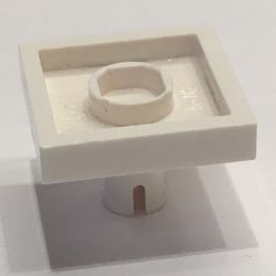 LEGO PART 2460 Tile Special 2 x 2 with Top Pin | Rebrickable - Build ...