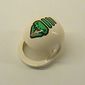 Technic Figure Helmet with Green Viper Print [8255]