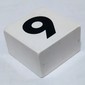 Duplo Tile 2 x 2 x 1 with '9' Print