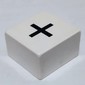 Duplo Tile 2 x 2 x 1 with Addition Sign '+' Print
