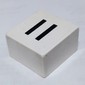 Duplo Tile 2 x 2 x 1 with Equal Sign '=' Print