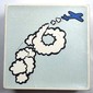 Duplo Tile 2 x 2 x 1 with Mosaic, Home 3 print - 9221-1