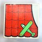 Duplo Tile 2 x 2 x 1 with Mosaic, Home 6 print - 9221-1