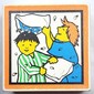 Duplo Tile 2 x 2 x 1 with Mosaic, Home 8 print - 9221-1