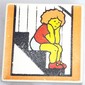 Duplo Tile 2 x 2 x 1 with Mosaic, Home 10 print - 9221-1