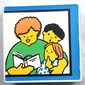 Duplo Tile 2 x 2 x 1 with Mosaic, Home 15 print - 9221-1