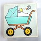 Duplo Tile 2 x 2 x 1 with Mosaic, Community 7 print - 9221-1