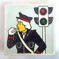 Duplo Tile 2 x 2 x 1 with Mosaic, Community 9 print - 9221-1
