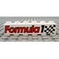 Brick 1 x 6 with 'Formula 1' and Chequered Flag Print