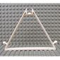Belville, Tent Frame 1 x 12 x 8 Triangle with Recessed Top Stud, Towball on Sides
