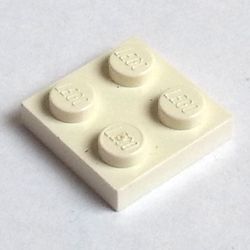 LEGO PART 3022 Plate 2 x 2 | Rebrickable - Build with LEGO