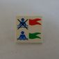 Road Sign Clip-on 2 x 2 Square with Safe/Unsafe Water Print - Set 6435