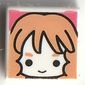 Tile 1 x 1 with Hermione Granger print