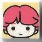 Tile 1 x 1 with Ron Weasley print