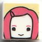 Tile 1 x 1 with Ginny Weasley print