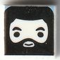 Tile 1 x 1 with Rubeus Hagrid print