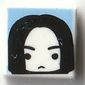 Tile 1 x 1 with Severus Snape print