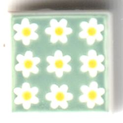 LEGO PART 3070bpr9921 Tile 1 x 1 with Flower/Daisies on Green ...