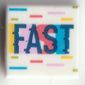 Tile 1 x 1 with 'FAST' print