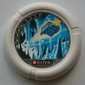 Large Figure Throwing Disk, Ski / Ice, 4 Pips, Flying Box in Ice Cave Print